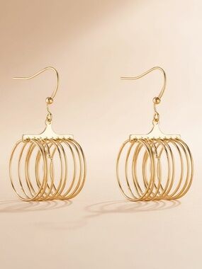 Womens Gold Small‎ Hoop Earrings